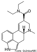 imagem da molecula lsd