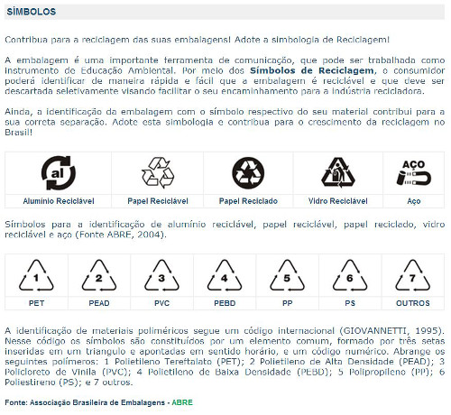 Seleo de Materiais por Smbolos