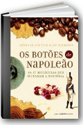 Capa do livro Os Botões de Napoleão: As 17 moĺéculas que mudaram a história