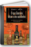 capa do livro O que Einstein disse a seu cozinheiro: A ciência na cozinha