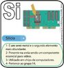 Imagem do smbolo qumico do Silcio (Si) e suas aplicaes. O Si tem nmero atmico (Z) = 14 e Massa Atmica (A) = 28, est localizado no grupo 14 ou famlia 4A e no 3 perodo da tabela peridica dos elementos qumicos, sua distribuio eletrnica  K2 L8 M4. <br/><br/> Palavras-chave: Silcio. Smbolos qumicos. Tabela peridica.