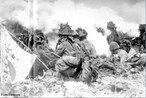 Imagem de fotografia histria do Exrcito Imperial do Japo se preparando para usar gs txico qumico durante a II Guerra Mundial. <br/><br/> Palavras-chave: Armas qumicas, gs txico, guerra.