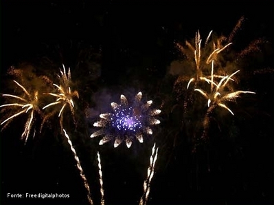 Química presente nos fogos de artifício - Brasil Escola