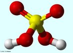 cido Sulfrico - Representao 3D