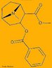 Representao da molcula de cocana. Cocana, benzoilmetilecgonina ou ster do cido benzico  um alcalide usado como droga, derivada do arbusto Erythroxylum coca, com efeitos anestsicos e cujo uso continuado, pode causar outros efeitos indesejados como dependncia, hipertenso arterial e distrbios psiquitricos. A produo da droga  realizada atravs de extrao, utilizando como solventes lcalis, cido sulfrico, querosene e outros. <br/><br/> Palavras-chave: Cocana. Drogas. Alcaloide.