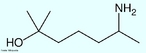 Heptaminol é um amino-álcool usado como vasodilatador. Pode ser usada como medicamento em casos de pressão baixa, particularmente em hipotensão ortostática. Fórmula molecular C8H19NO. Massa molar 145,24 g/mol. <br/><br/> Palavras-chave: Heptaminol. Medicamentos. Química orgânica. Doping.