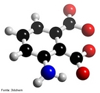 Representao da reao com luminol. Luminol  uma substncia qumica criada em 1928 por H. O. Albrecht.  um produto que  preparado misturando-se o luminol propriamente dito, com uma substncia  base de perxido de Hidrognio ( gua oxigenada), que reage muito lentamente. Quando essa mistura entra em contato com o sangue humano, utiliza o ferro presente na hemoglobina como agente catalisador causando uma reao de quimiluminescncia. Muito utilizado pela polcia cientfica, quando necessita saber se h vestgios de sangue em roupas, objetos ou lugares.  <br/><br/> Palavras-chave: Luminol. Reao qumica.