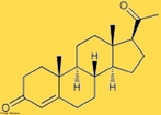 Molcula da Progesterona que  um hormnio esteride produzido, a partir da puberdade, pelo corpo lteo e pela placenta durante a gravidez. <br/><br/> Palavras-chave: Progesterona. Hormnio. Biologia.